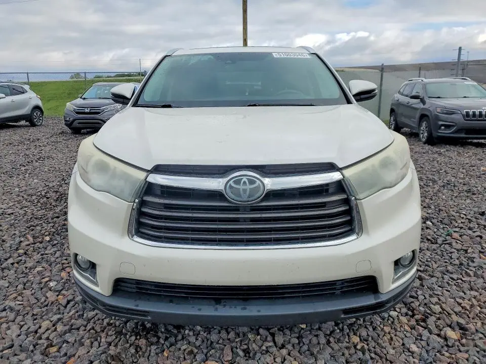 2016 TOYOTA HIGHLANDER LIMITED PLATINUM  