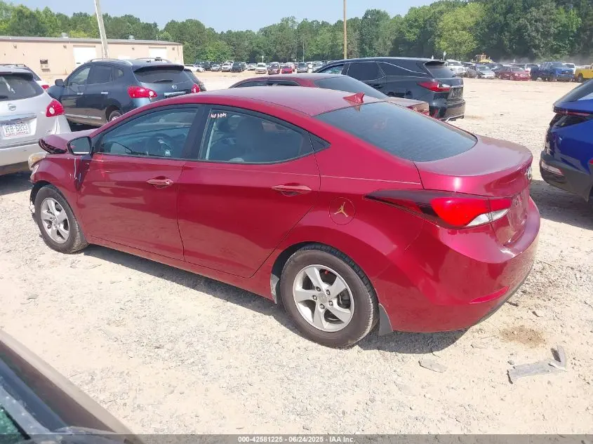 2014 HYUNDAI ELANTRA SE
