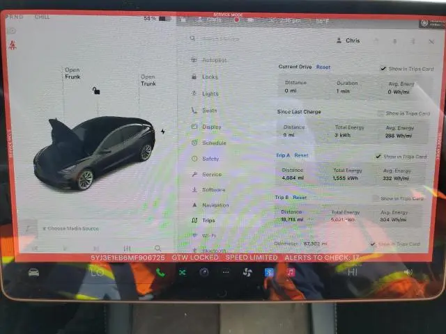 2021 TESLA MODEL 3 