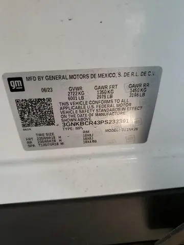 2023 CHEVROLET BLAZER 2LT  