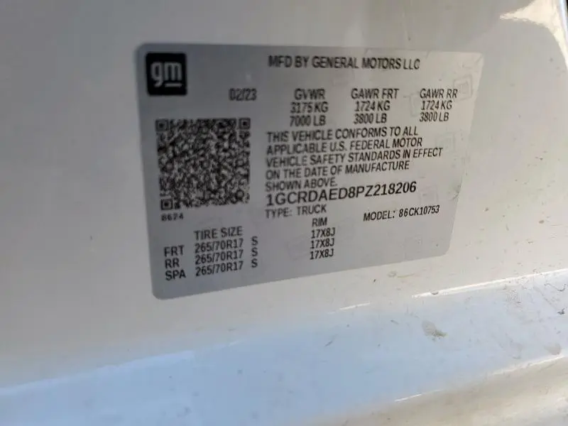 2023 CHEVROLET SILVERADO K1500  