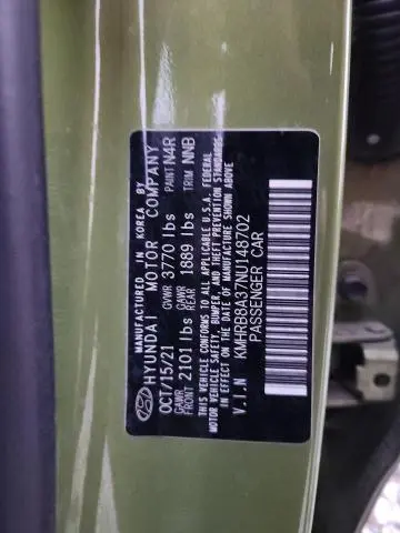 2022 HYUNDAI VENUE SE  