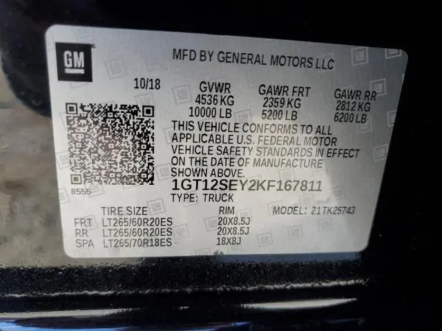 2019 GMC SIERRA K2500 DENALI  