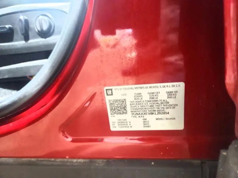 2019 CHEVROLET EQUINOX PREMIER  