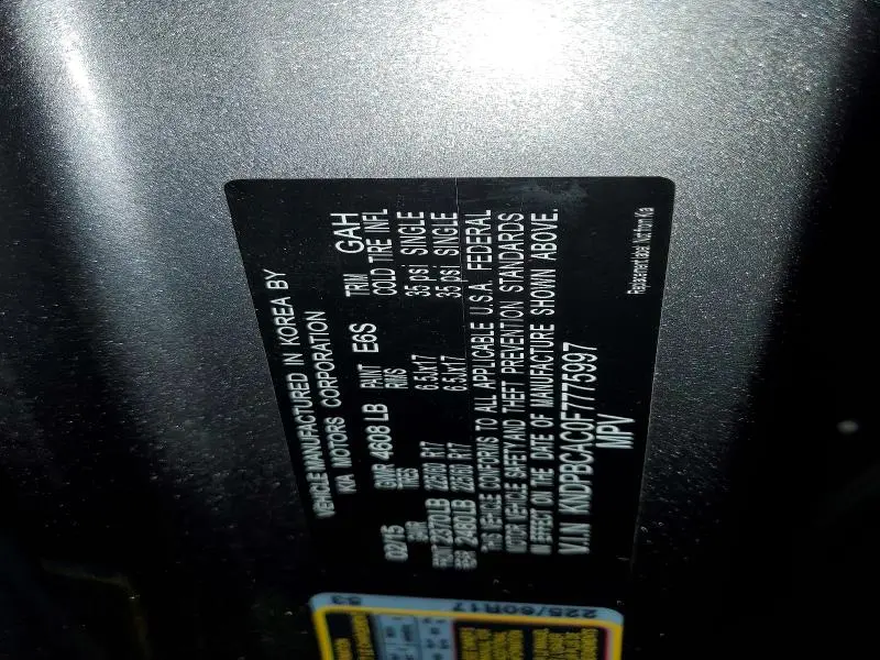 2015 KIA SPORTAGE LX  