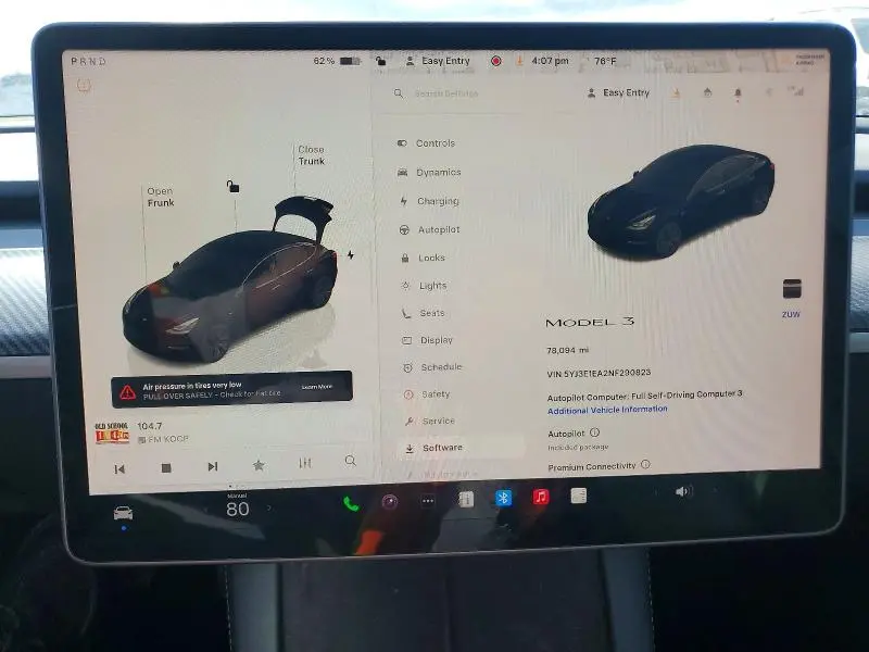 2022 TESLA MODEL 3   