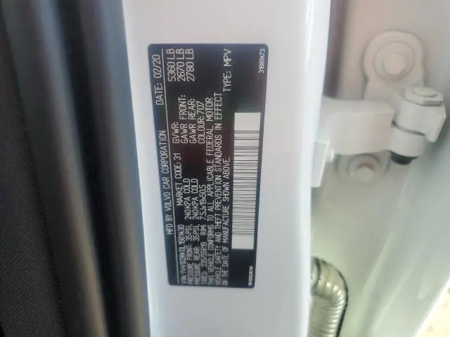 2020 VOLVO XC60 T5 MOMENTUM  