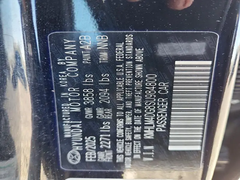 2025 HYUNDAI ELANTRA SEL SPORT  