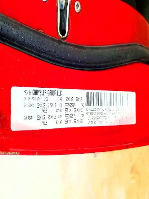 2012 DODGE JOURNEY SXT  