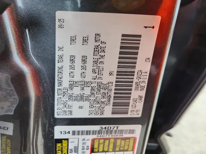 2026 TOYOTA SEQUOIA PLATINUM  