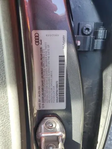 2016 AUDI A3 PREMIUM