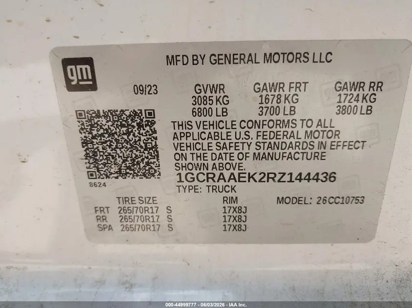 2024 CHEVROLET SILVERADO 1500 2WD  STANDARD BED WT