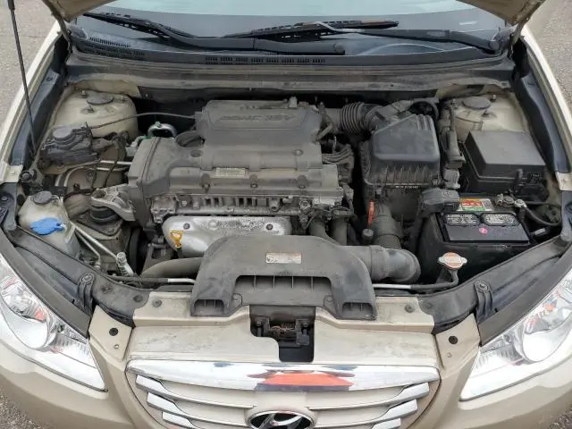 2010 HYUNDAI ELANTRA BLUE  