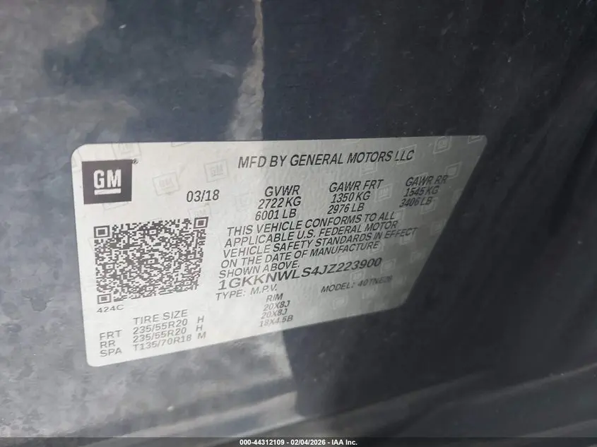 2018 GMC ACADIA SLT-2