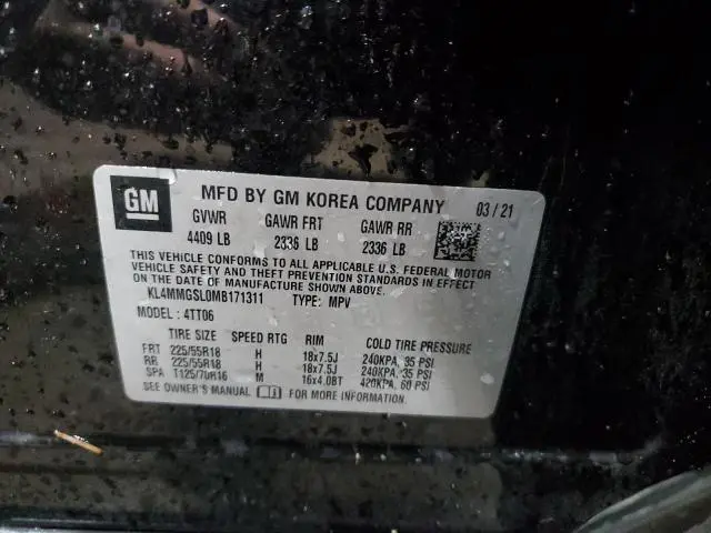 2021 BUICK ENCORE GX ESSENCE  