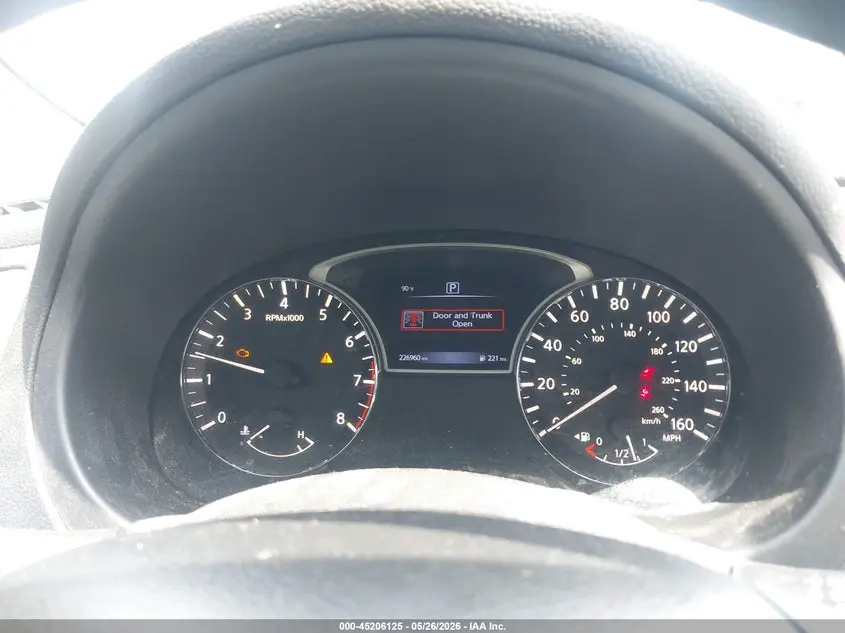 2017 NISSAN ALTIMA 2.5 S