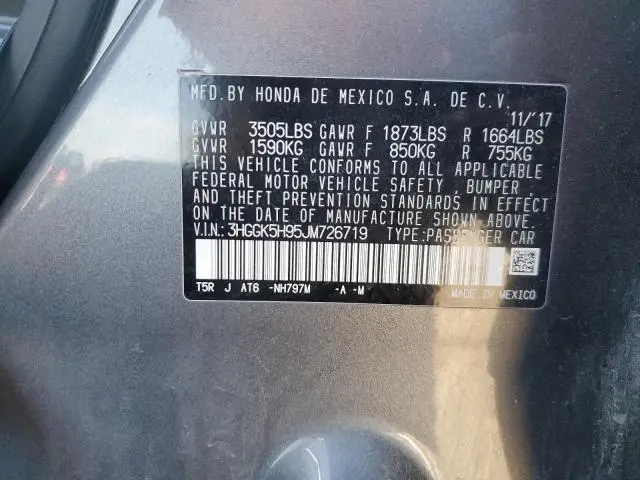 2018 HONDA FIT EX  