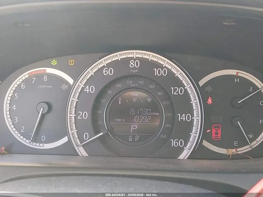 2015 HONDA ACCORD EX-L