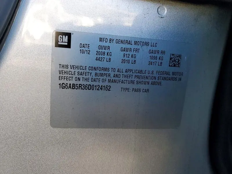 2013 CADILLAC ATS LUXURY  