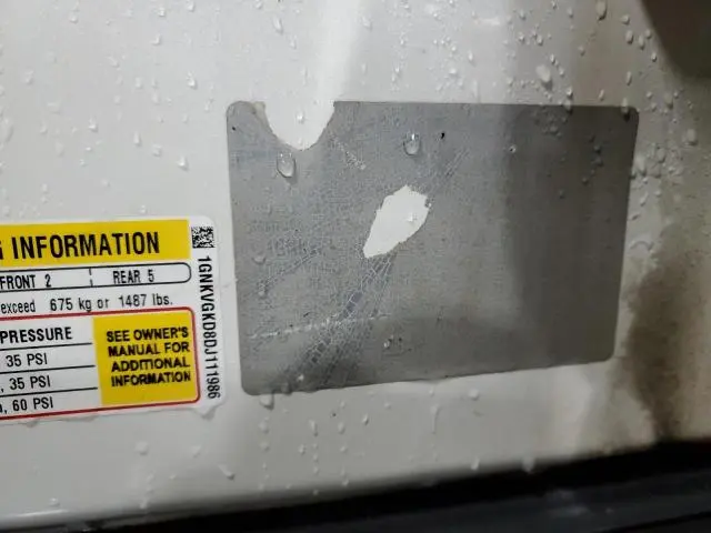 2013 CHEVROLET TRAVERSE LT  