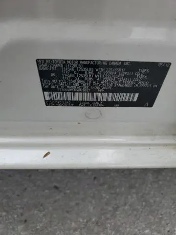 2012 TOYOTA RAV4 LIMITED  