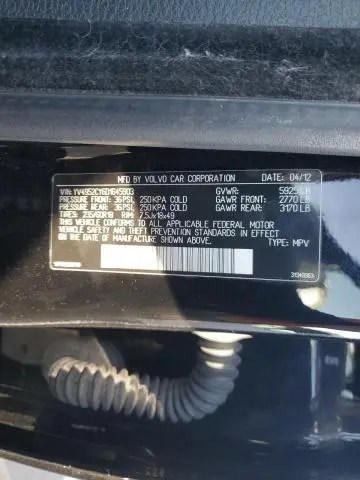 2013 VOLVO XC90 3.2