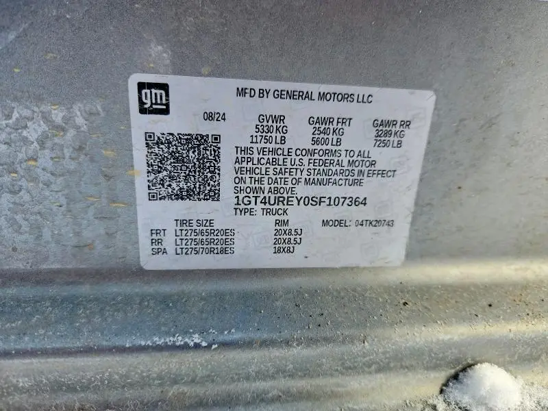 2025 GMC SIERRA K2500 DENALI  