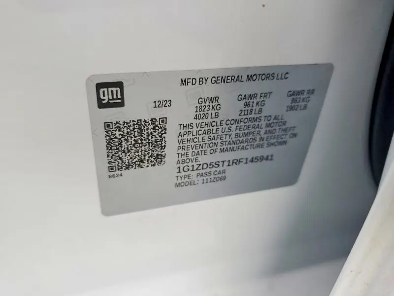 2024 CHEVROLET MALIBU LT  