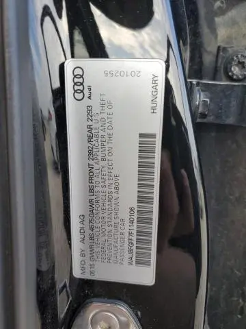 2015 AUDI A3 PREMIUM