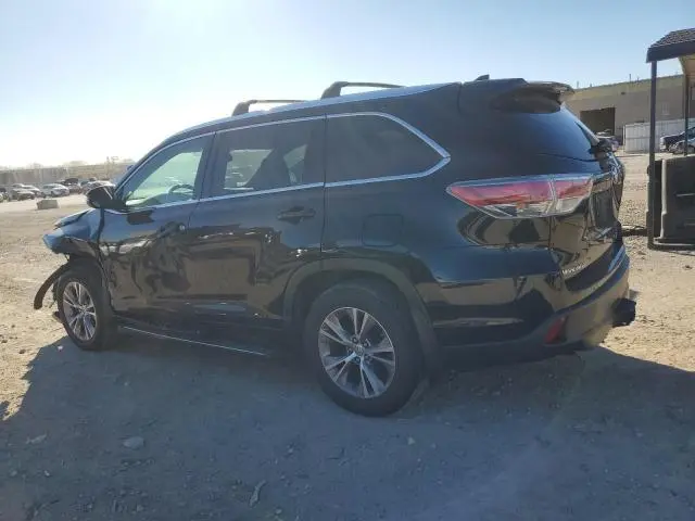 2014 TOYOTA HIGHLANDER XLE  