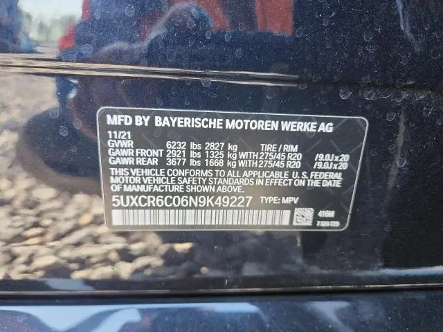 2022 BMW X5 XDRIVE40I  