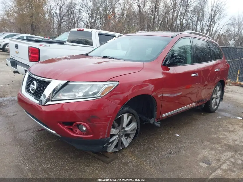 2014 NISSAN PATHFINDER PLATINUM