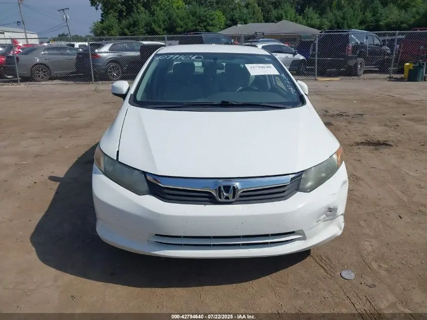 2012 HONDA CIVIC LX
