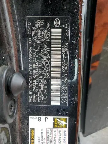 2010 TOYOTA PRIUS