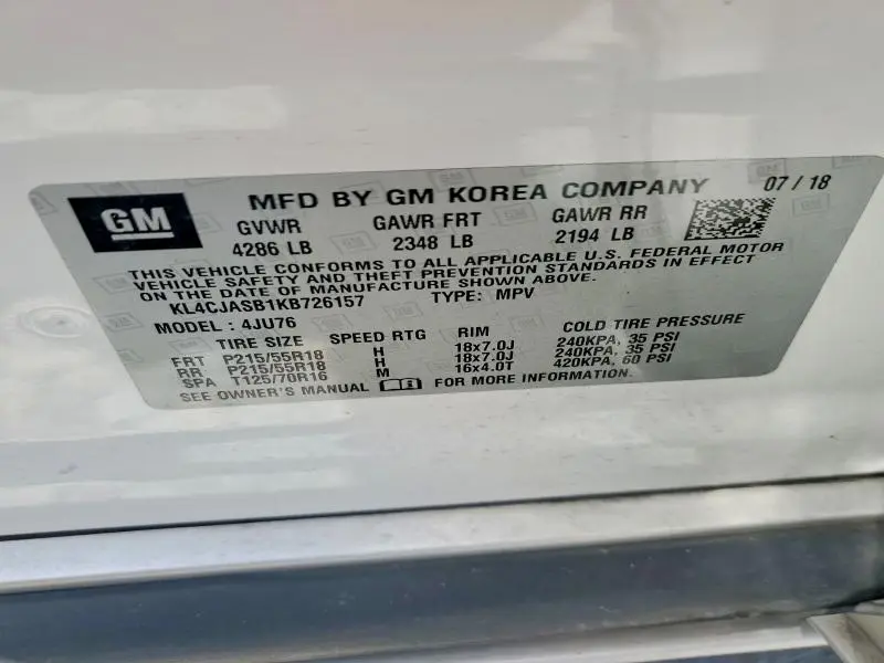 2019 BUICK ENCORE PREFERRED  