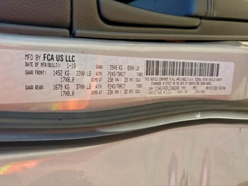 2018 JEEP GRAND CHEROKEE LAREDO  