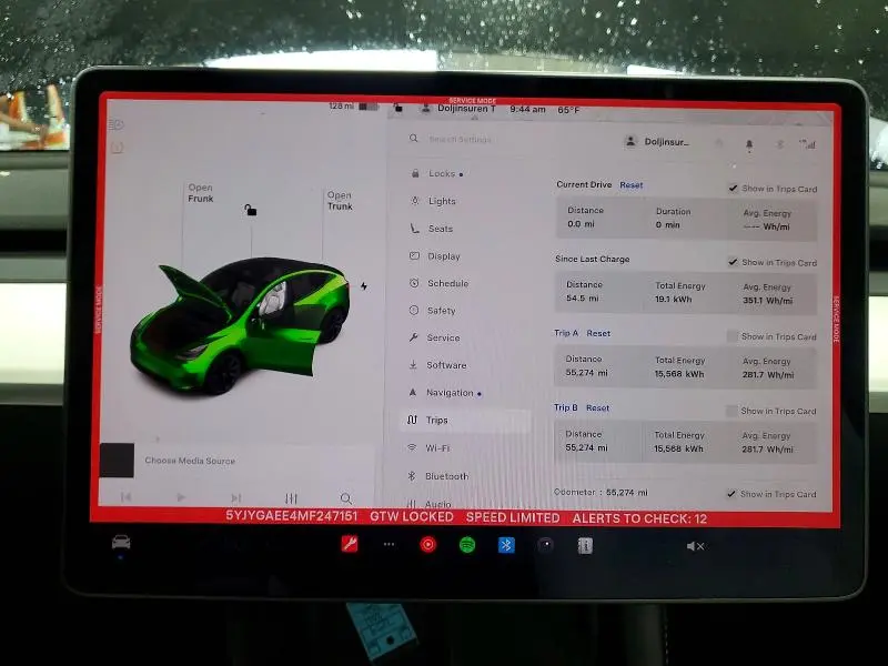 2021 TESLA MODEL Y   