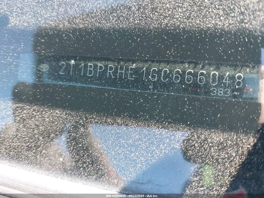 2016 TOYOTA COROLLA LE ECO