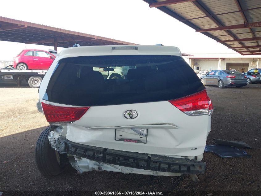 2011 TOYOTA SIENNA LE V6