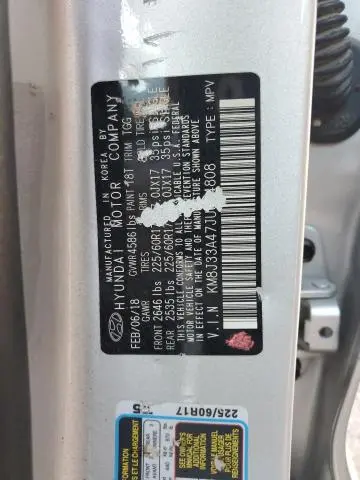 2018 HYUNDAI TUCSON SEL  