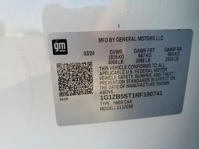 2024 CHEVROLET MALIBU LS  