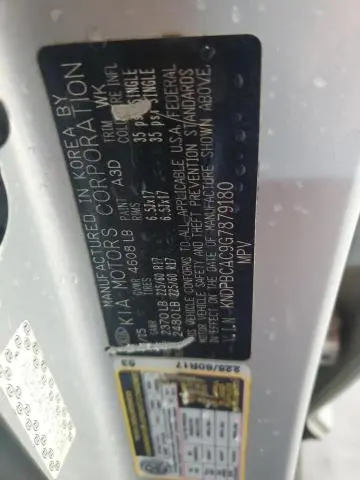 2016 KIA SPORTAGE LX  