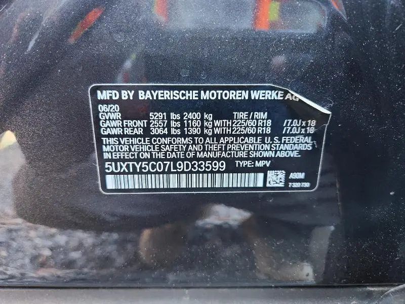 2020 BMW X3 XDRIVE30I  