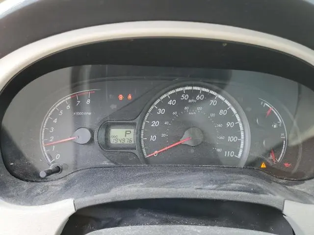 2012 TOYOTA SIENNA LE  