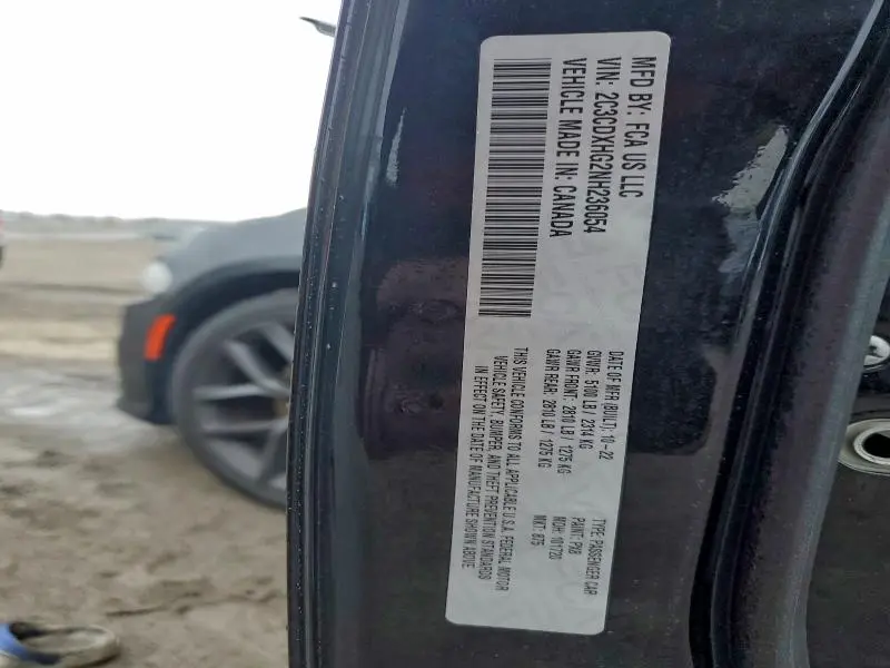 2022 DODGE CHARGER GT  