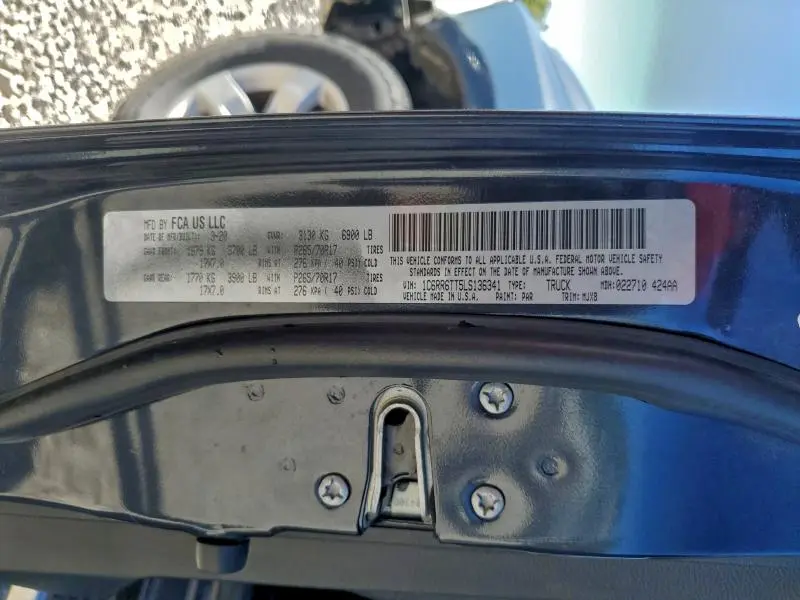 2020 RAM 1500 CLASSIC SLT  