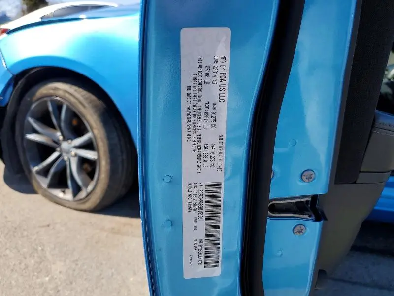2016 DODGE CHARGER SXT  