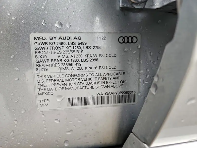 2023 AUDI Q5 PREMIUM 45  