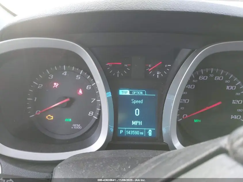 2016 CHEVROLET EQUINOX LT