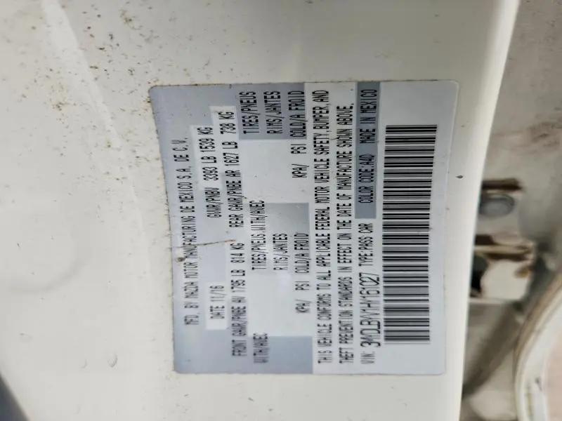2017 TOYOTA YARIS IA BASE  